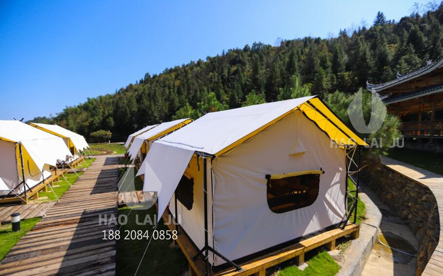 野外露营帐篷搭建与选择